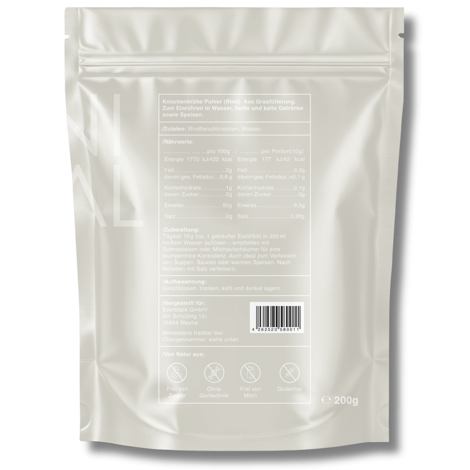 Knochenbrühe Pulver 200g