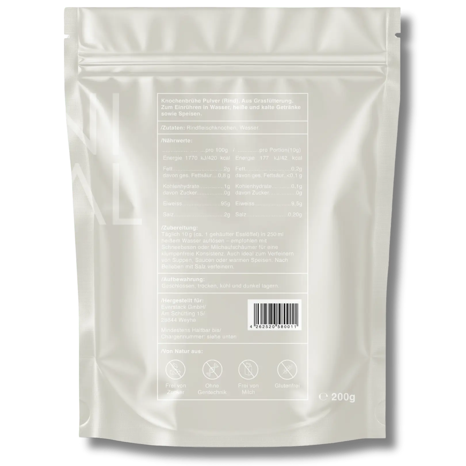 Knochenbrühe Pulver 200g EVERSTACK®