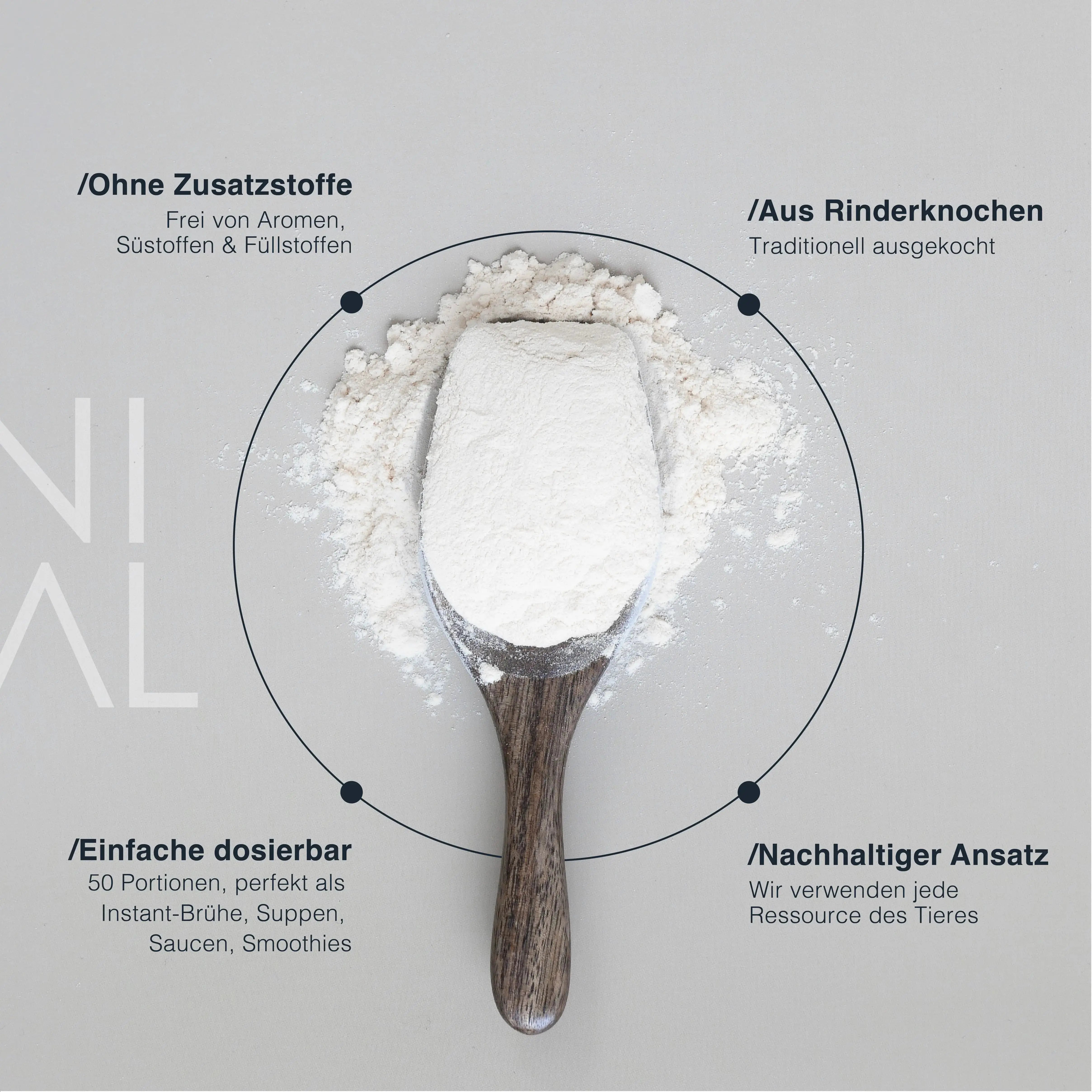 Knochenbrühe Pulver 500g EVERSTACK®