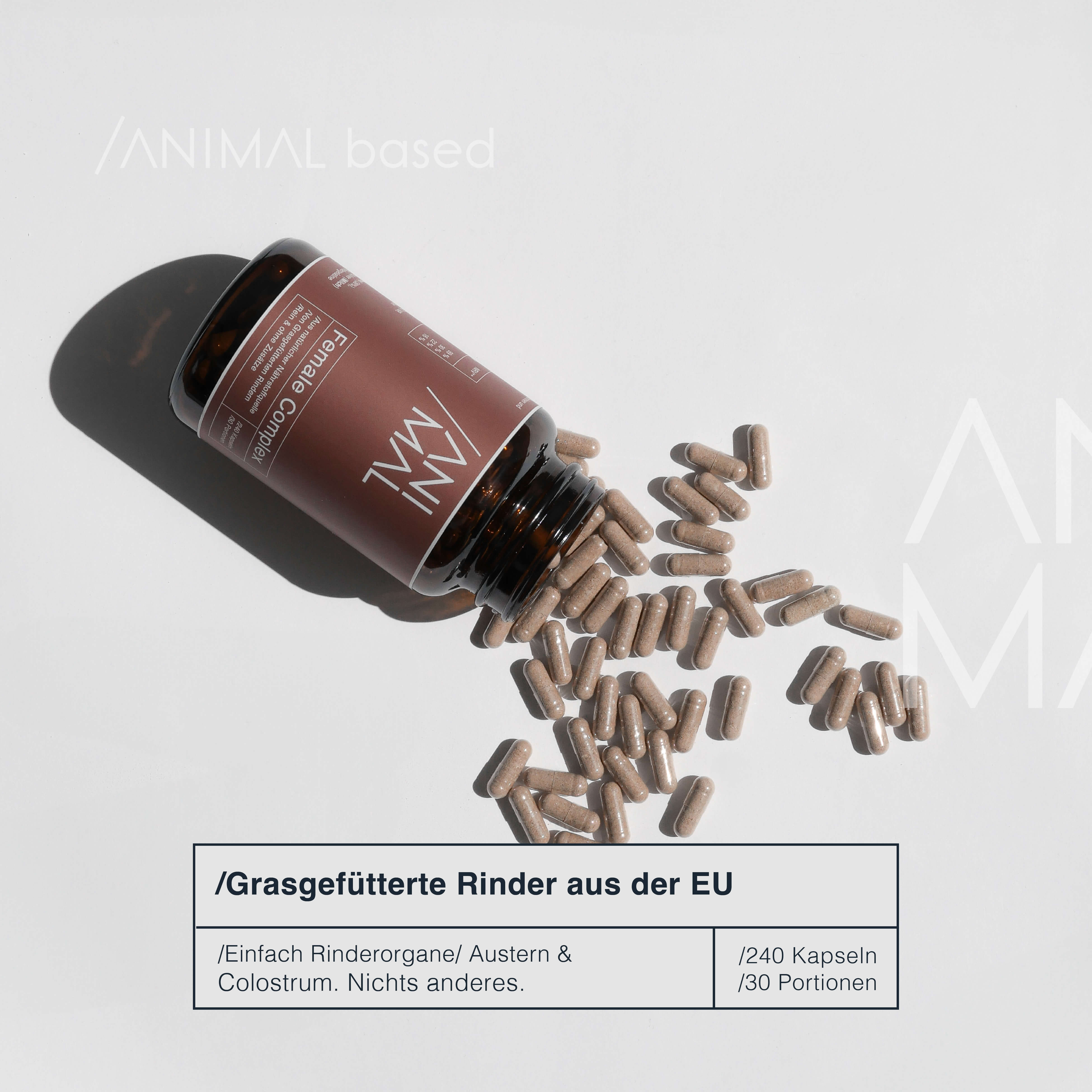 Female Complex - Grass Fed Organs mit Austern