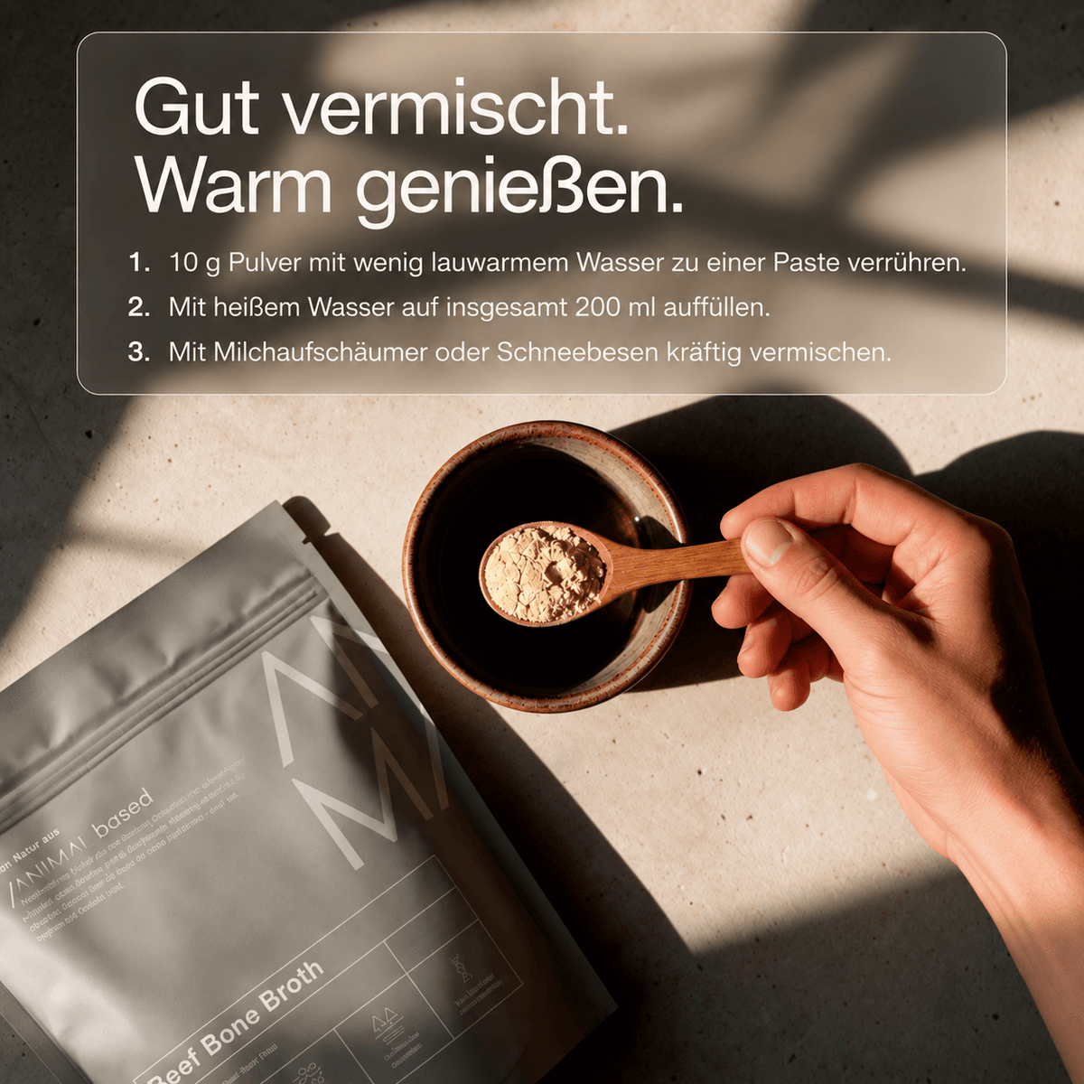 Knochenbrühe Pulver 200g EVERSTACK®