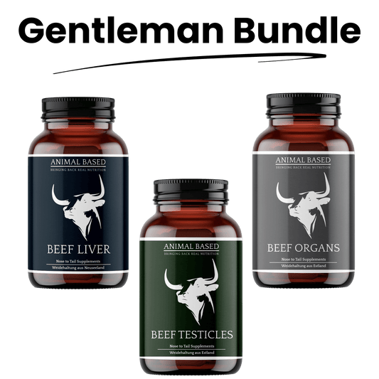 Gentleman Bundle [1x Rinderleber, 1x Organ-Komplex, 1x Rinderhoden]