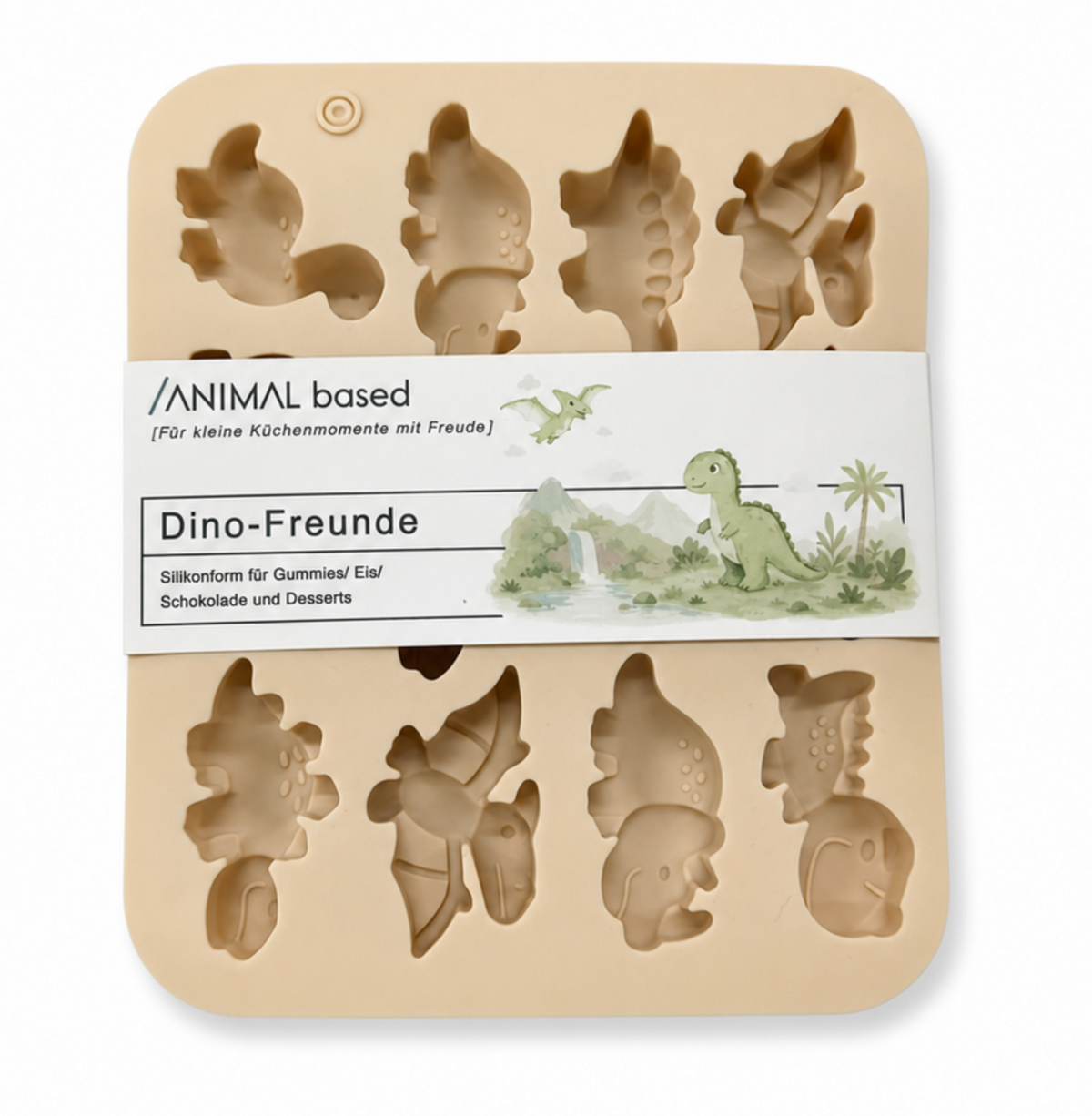 Dino Friends – Silicone Mold for Gummies, Ice & Chocolate