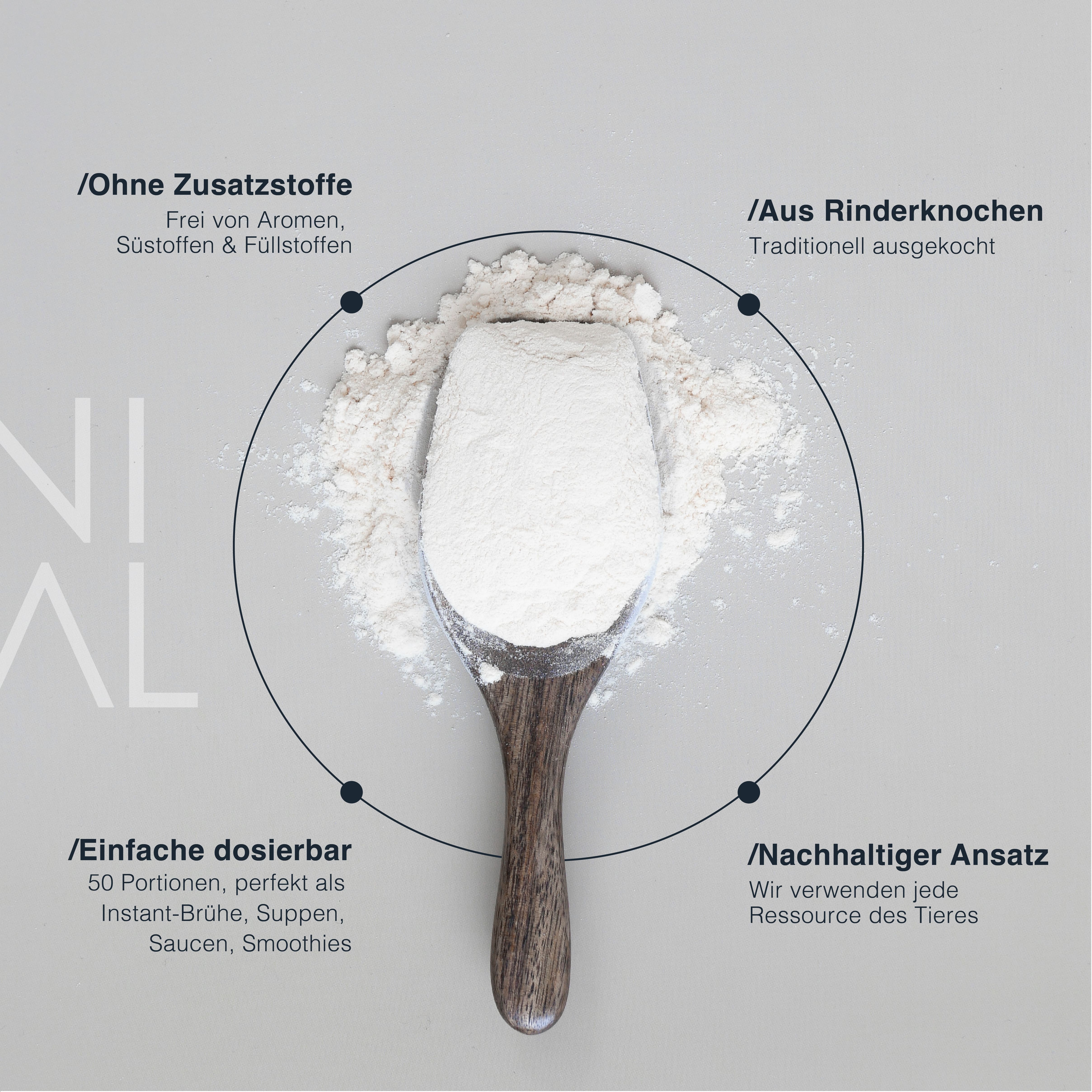Knochenbrühe Pulver 200g
