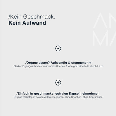 Female Complex - Grass Fed Organs mit Austern
