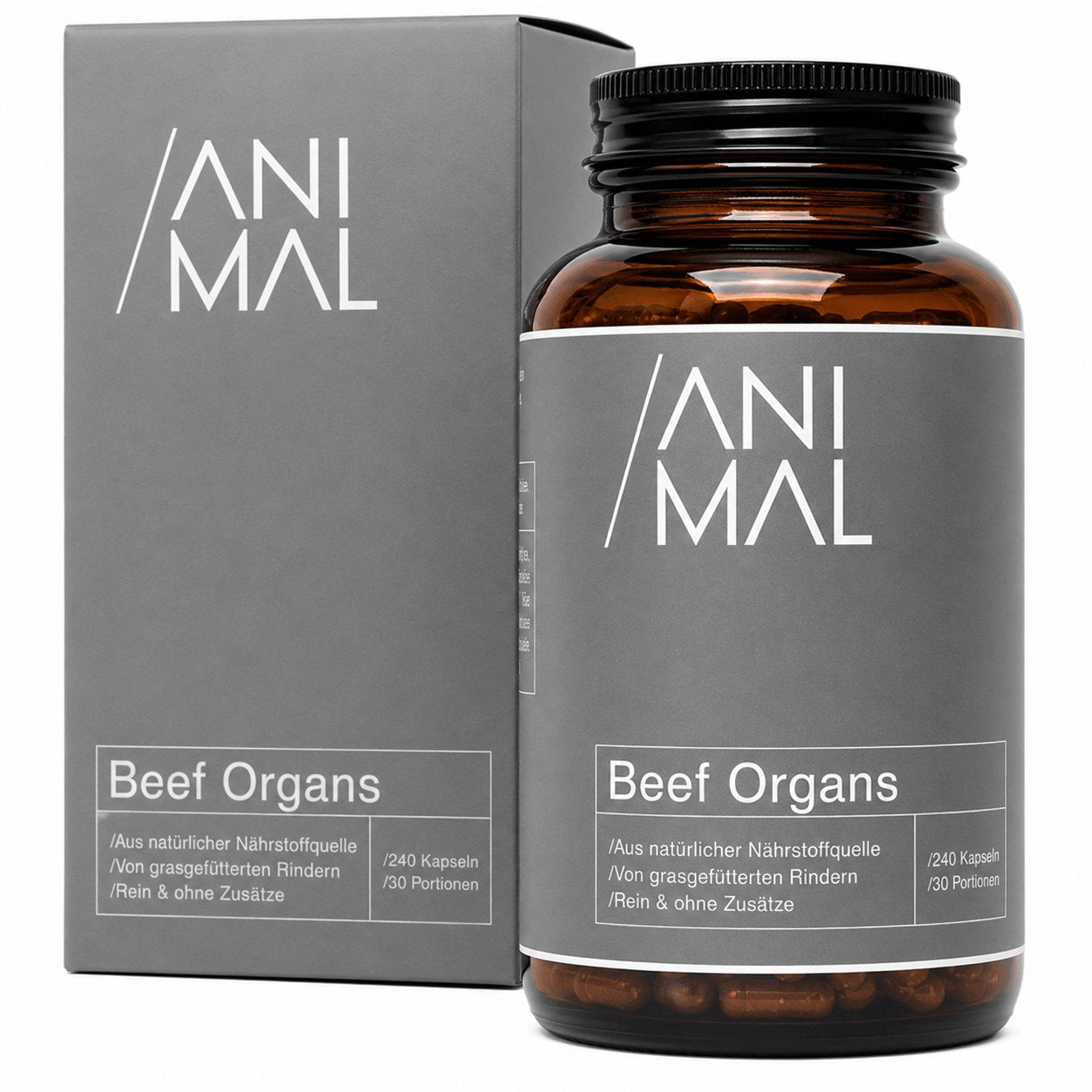Rinderorgane Kapseln - Grass Fed Beef Organs EVERSTACK®